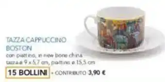 DPiù Tazza cappuccino Boston offerta