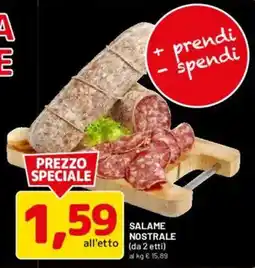 DPiù Salame nostrale offerta