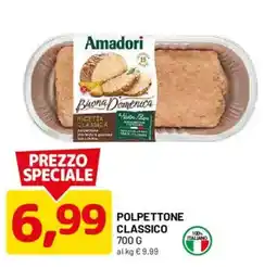 DPiù Amadori Polpettone Classico offerta