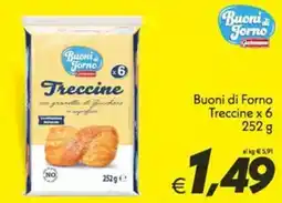 Iper Super Conveniente Buoni di Forno Treccine offerta