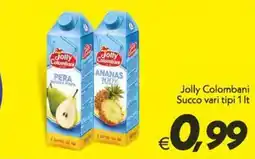 Iper Super Conveniente Jolly Colombani Succo vari tipi offerta