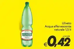 Iper Super Conveniente Ulivo effervescente naturale offerta