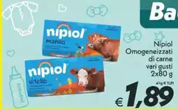 Iper Super Conveniente Nipiol Omogeneizzati offerta