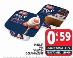 Deco Supermercati Muller Mix Creme offerta