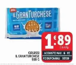 Deco Supermercati Colussi Il Gran Turchease offerta