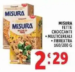 Deco Supermercati Misura fette croccanti offerta