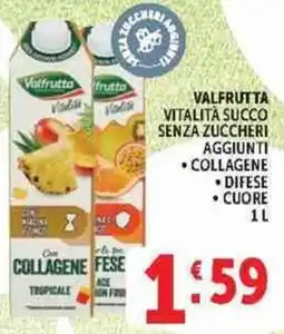 Deco Supermercati Valfrutta Vitalità Succo offerta