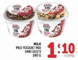 Deco Supermercati Milk Pro Yogurt Mix offerta