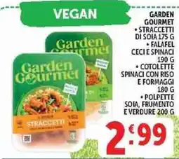 Deco Supermercati Garden Gourmet Straccetti offerta