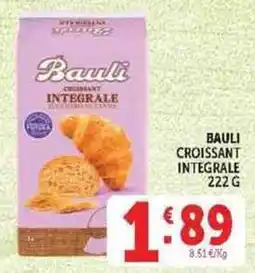 Deco Supermercati Bauli croissant integrale offerta