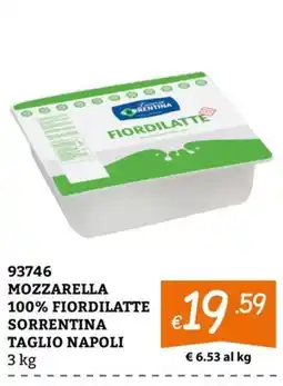 Zona Mozzarella 100% fiordilatte sorrentina taglio napoli offerta