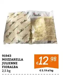 Zona Mozzarella julienne fioralba offerta