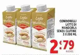 Deco Supermercati Latte di Mandorla senza glutine offerta