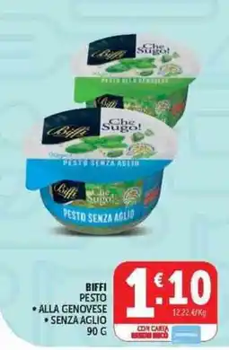 Deco Supermercati Biffi Pesto alla genovese senza aglio offerta