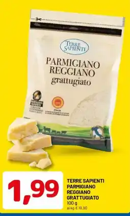 DPiù Terre Sapienti Parmigiano Reggiano grattugiato offerta