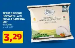 DPiù Terre Sapienti Mozzarella di Bufala Campana DOP offerta