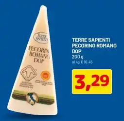 DPiù Terre Sapienti Pecorino Romano DOP offerta