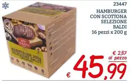 Zona Hamburger con scottona selezione Baldi offerta