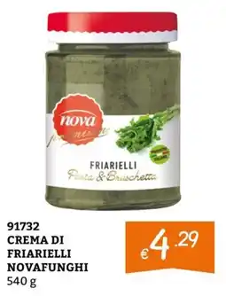 Zona Crema di friarielli novafunghi offerta