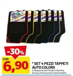 DPiù Tappeti Auto Colors offerta