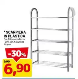 DPiù Scarpiera in plastica offerta
