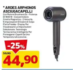 DPiù Ardes asciugacapelli arphon05 offerta