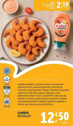 Gourmet Déco Gamberi pastellati offerta
