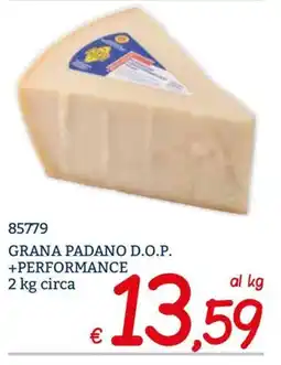 Zona Grana Padano D.O.P. +Performance offerta