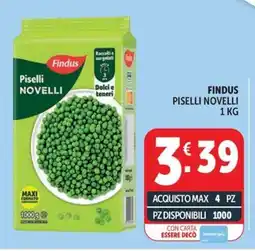 Gourmet Déco Findus Piselli Novelli offerta