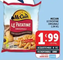 Gourmet Déco McCain Le Patatine Originali offerta