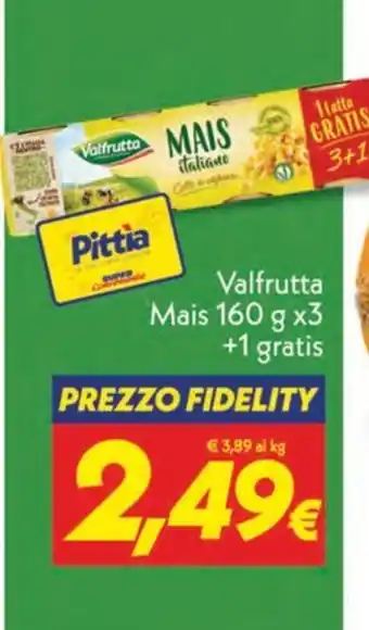 Iper Super Conveniente Valfrutta Mais offerta