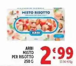 Deco Supermercati Arbi misto per risotto offerta