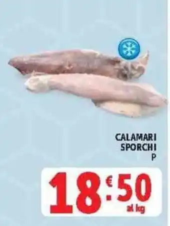 Deco Supermercati Calamari sporchi offerta