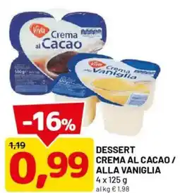 DPiù Viva Crema al Cacao offerta
