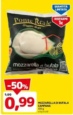 DPiù Mozzarella di bufala campana offerta