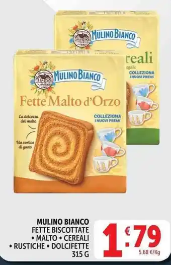 Mulino Bianco Fette Malto d'Orzo
