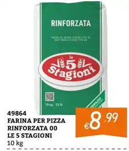 Zona Farina per pizza rinforzata 00 Le 5 Stagioni offerta