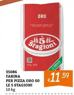 Zona Farina per pizza oro 00 Le 5 Stagioni offerta