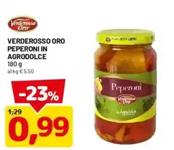 DPiù Peperoni in Agrodolce Verderosso Oro offerta