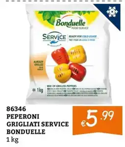 Zona Peperoni grigliati service Bonduelle offerta