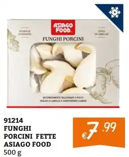 Zona Funghi porcini fette asiago food offerta