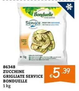 Zona Zucchine grigliate service Bonduelle offerta
