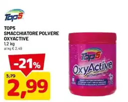 DPiù Top5 smacchiatore polvere oxyactive offerta