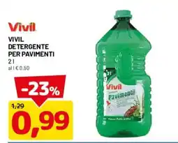 DPiù Vivil Detergente per Pavimenti offerta