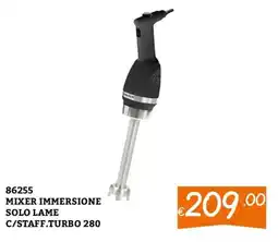 Zona Mixer immersione solo lame c/staff.turbo 280 offerta