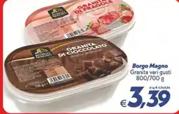 Iper Super Conveniente Borgo Magno Granita vari gusti offerta