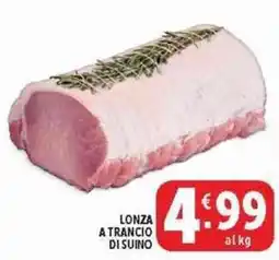 Deco Supermercati Lonza a trancio di suino offerta