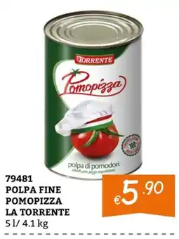 Zona Polpa fine pomopizza la torrente offerta