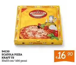 Zona Scatola pizza kraft ts offerta