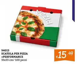 Zona Scatola per pizza +performance offerta